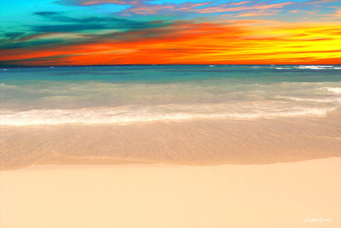 Caribbean Beach Sunset